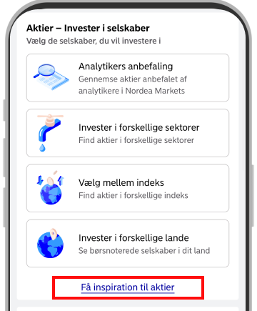 Få inspi - nordea guide